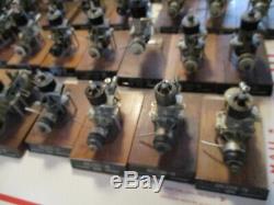 OHLSSON & RICE MODEL AIRPLANE IGNITION ENGINE Collection 43 motors 1939-1952
