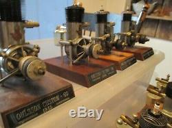 OHLSSON & RICE MODEL AIRPLANE IGNITION ENGINE Collection 43 motors 1939-1952