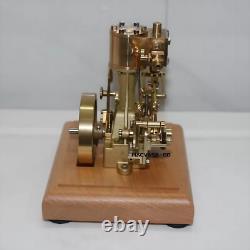 OKMO Retro Steam Engine Model Vertical Generator Motor Adult Toy Birthday Gifts