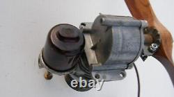 OK MOTOR 49 Spark Ignition Model Airplane Engine & Rare Shotgun Barrel Exhaust