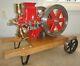 Olds Model Engine On Cart Old Hit And Miss Gas Engine Motor Scale Model