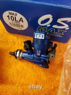 OS Engine OS max 10 LA BLue RC Motor NIB Model 11400 P26