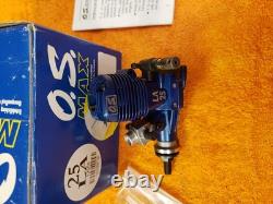 OS Engine OS max 25 LA BLue RC Motor NIB Model 12350 P26