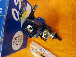 OS Engine OS max 25 LA BLue RC Motor NIB Model 12350 P26