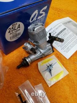 OS Engine OS max 25 LA Silver RC Motor New Model 12352
