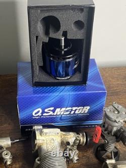 OS Engine OS max LA 40 RC Motor, Japan Model Airplane Engine lot of 7