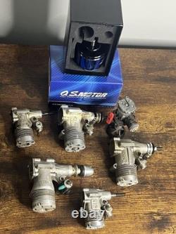 OS Engine OS max LA 40 RC Motor, Japan Model Airplane Engine lot of 7