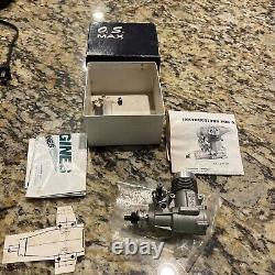 OS MAX 25 FSR RC Model Airplane Engine Radio Control Plane Motor Original