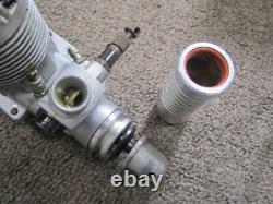 OS Max 46 VF ABC RC Model Engine Motor NIB Hattori Silencer tuned pipe