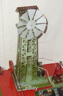 Old Drive Model Plate Operating Model Workshop Steam Engine Steamtoy Motor