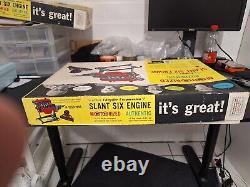 Old Revell model kit 14 Motorized Chrystler Slant Six Engine in box 1961 RARE
