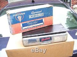 Original 40s nos Hudson motor co. Auto accessories Tissue dispenser vintage part