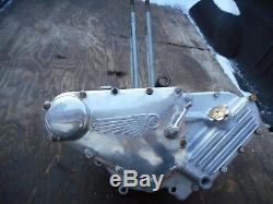 Panther M100 Model 100 Rebuilt Engine Motor Bottom End Crank Shaft Cases Nice