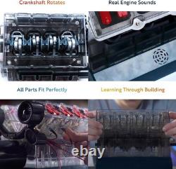 Playz V8 Combustion Engine Model Kit that Runs Build Your Own STEM Mini V8 Mod