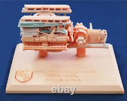 Porsche 917 Engine Motor 1/6 or 1/8, 1/12 Model Kit