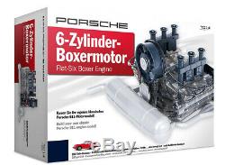 Porsche Boxer 911 2l Motor-Modell-Bausatz Working Engine-Model Maßstab Scale 14
