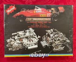Protar Ferrari Motor Engine Model 112 Scale #188E Metal Made in Italy NIB