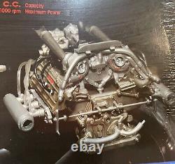 Protar Ferrari Motor Engine Model 112 Scale #188E Metal Made in Italy NIB