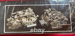 Protar Ferrari Motor Engine Model 112 Scale #188E Metal Made in Italy NIB