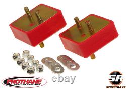 Prothane 1-503 Red Motor Mount Kit For AMC 8-Cylinder Models Only