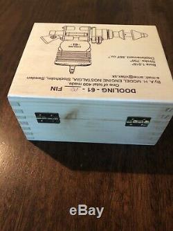 RARE & NEW In Wood Box Dooling 61 10 FIN Model Airplane Engine Vintage Motor