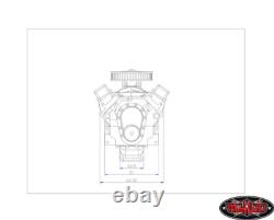 RC4WD 1/10 Scale METAL V8 ENGINE #Z-S1043