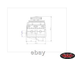 RC4WD 1/10 Scale METAL V8 ENGINE #Z-S1043
