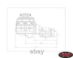 RC4WD 1/10 Scale METAL V8 ENGINE #Z-S1043