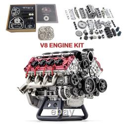 RC Dynamic V8 Engine Model DIY Assembly for AX90104 SCX10? Capra VS4-10