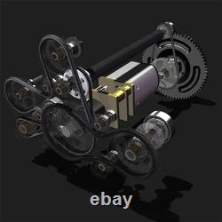 RC Dynamic V8 Engine Model DIY Assembly for AX90104 SCX10? Capra VS4-10