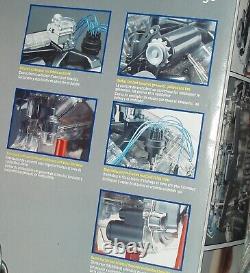REVELL GIANT SIZE 1/6 SCALE V-8 ENGINE/MOTOR PLASTIC MODEL KIT w MOVING PARTS