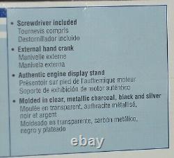 REVELL GIANT SIZE 1/6 SCALE V-8 ENGINE/MOTOR PLASTIC MODEL KIT w MOVING PARTS