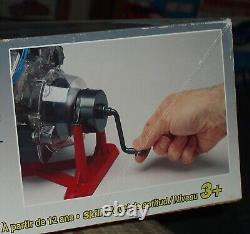 REVELL GIANT SIZE 1/6 SCALE V-8 ENGINE/MOTOR PLASTIC MODEL KIT w MOVING PARTS