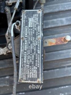 Ranger WW2 Aircraft Engine Model V32 Motor APU For B-29 Superfortress