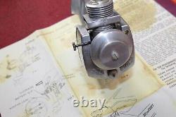 Rare 1956 K&b Allyn Sea Fury 049 Outboard Model Boat Marine Engine Gas Powered