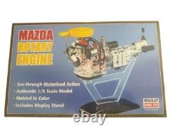 Rare 1996 Mazda Rotary Engine 1/5 Scale Minicraft Model Kit #11201 NEW SEALED