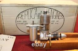 Rare Brat Hex Head 14 Model Airplane Ignition Engine +box +mount New In Box. 14