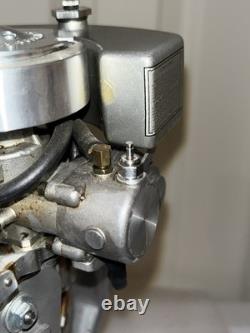 Rare Indian Silver Arrow model outboard motor engine by Ted Maciag & Profi M. E