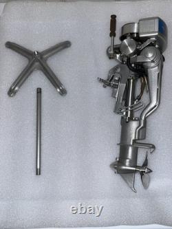 Rare Indian Silver Arrow model outboard motor engine by Ted Maciag & Profi M. E