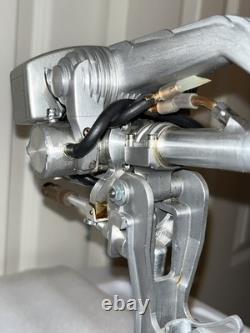 Rare Indian Silver Arrow model outboard motor engine by Ted Maciag & Profi M. E