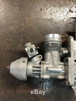 Rare Vintage K&B 7.5cc RC Outboard Model Boat Engine Marine Motor With Extras