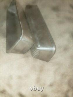 Rare! Vintage Original'50s Weiand Oldsmobile Finned Aluminum Valve Covers Olds