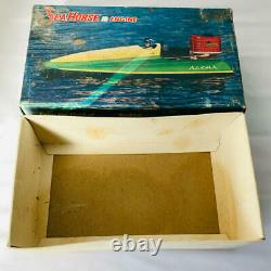 Rare model engine outboard motor FUJI sea horse19 with box
