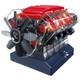 Realistic Visible V8 Engine Model Kit Mini Engine For Kids