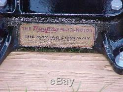 Restored 1946 Maytag Model 72 Engine Motor Hit Miss Wringer Washer VINTAGE