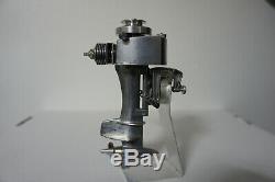 Restored Allyn Sea Fury Outboard. 049 Model Boat Engine Motor Gas Powered Toy