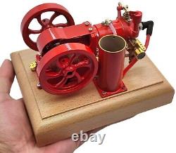 Retro Mini Gasoline Engine Motor Model M25 Solid Physical Education Adult's Toy