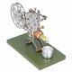 Retro Stirling Engine-motor Model External Combustion Engine Science Educational