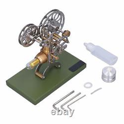 Retro Stirling Engine-Motor Model External Combustion Engine Science Educational
