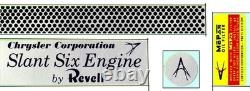 Revell 1961 Chrysler Slant Six Motorized Engine 1/4 Scale w bonus